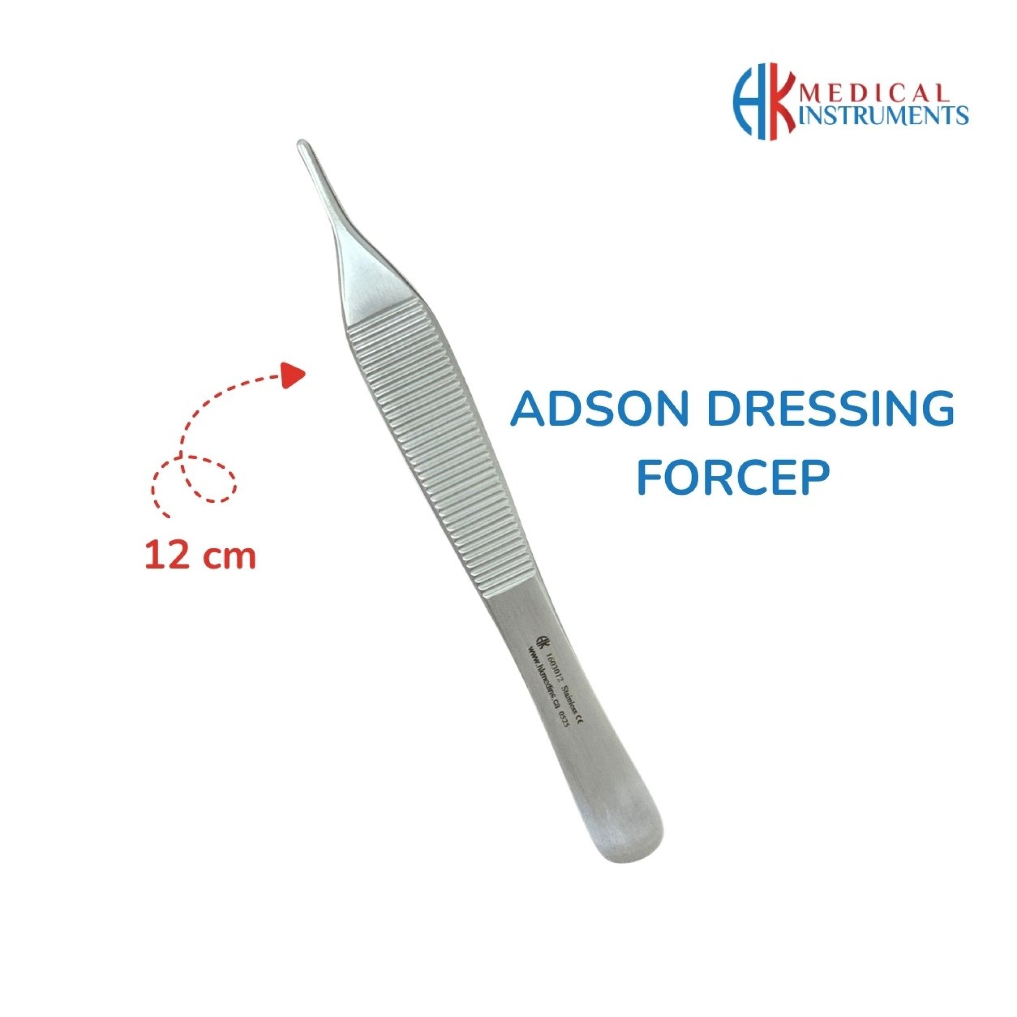 Adson Dressing Forcep 12 cm / 4-3/4"