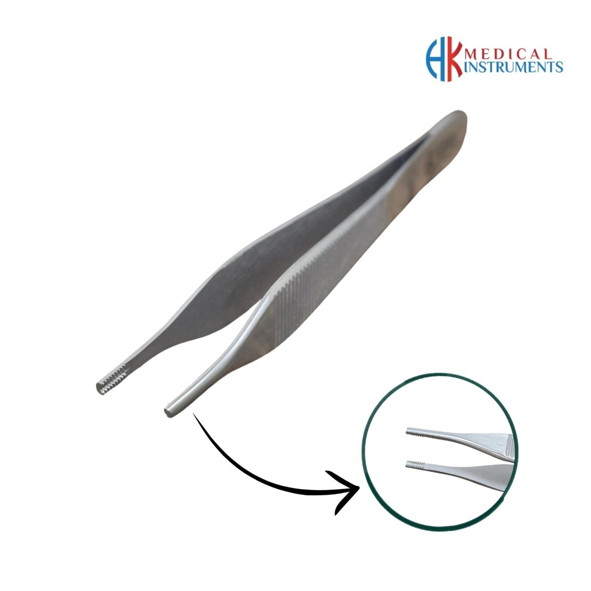 Adson-Brown Tissue Forcep 12 cm Teeth 7x7 Adson-Brown Tissue Forcep 12 cm Teeth 7x7