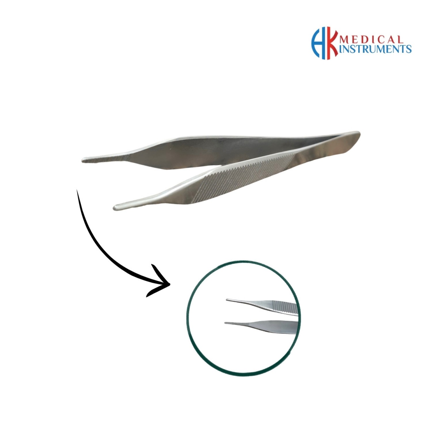 Adson Dressing Forcep 12 cm / 4-3/4"