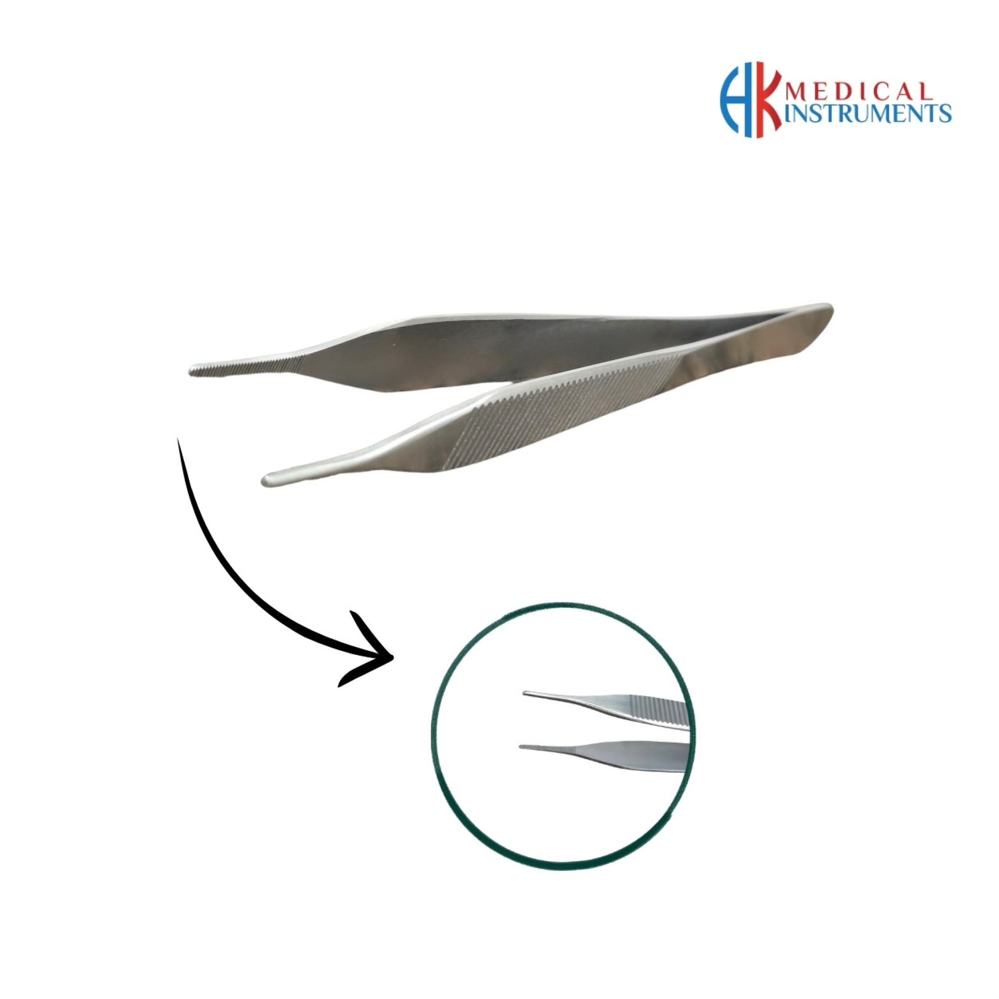 Adson Dressing Forcep 12 cm / 4-3/4"