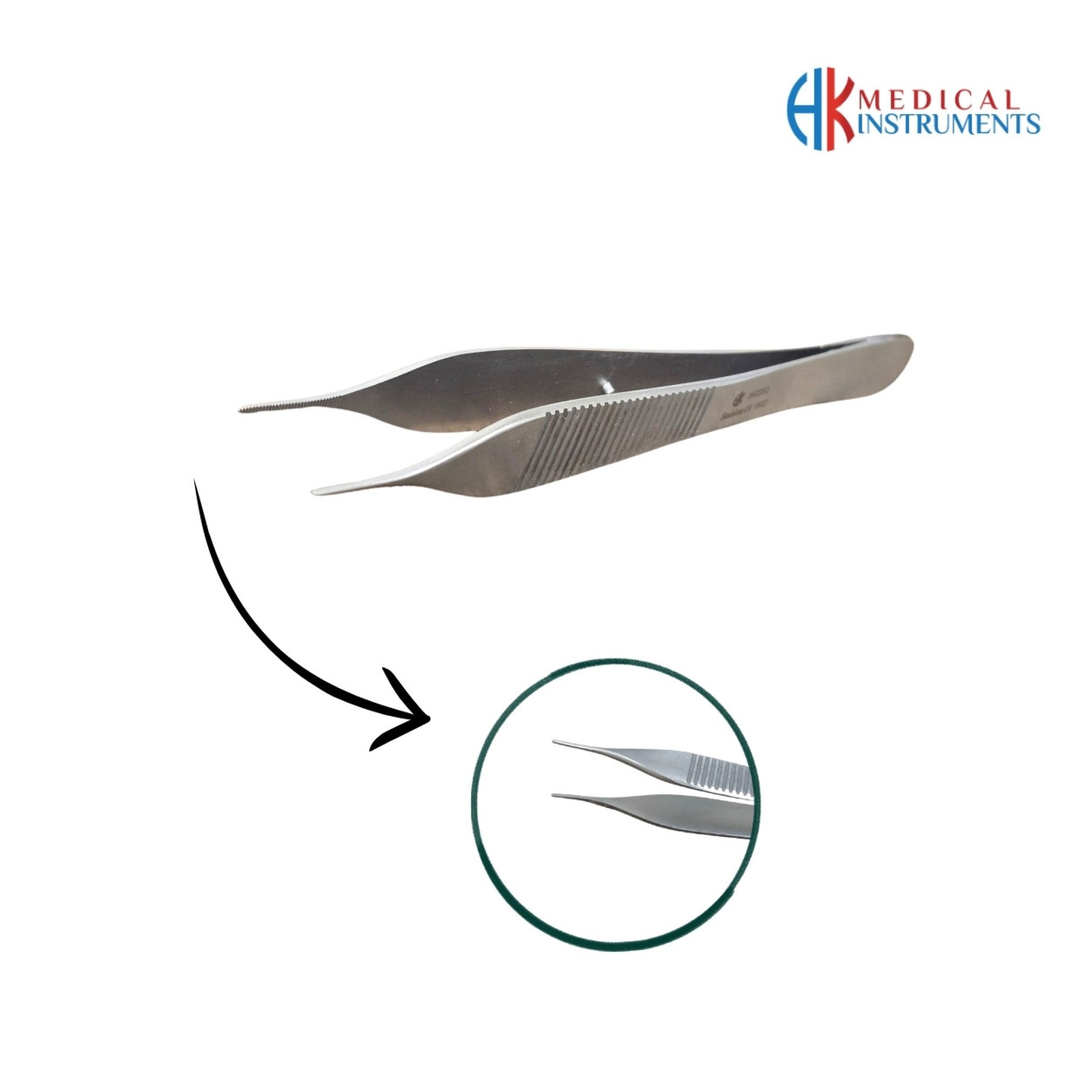 Micro-Adson Dressing Forcep 12 cm / 4-3/4"