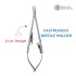 Castroviejo Needle Holder 13 cm / 5-1/4" Straight
