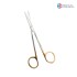 Metzenbaum Scissor, 14.5 cm Curved, TC Gold Metzenbaum Scissor, 14.5 cm Curved, TC Gold