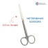 Metzenbaum Scissor, 14.5 cm, Straight