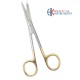Mayo Scissor, 14.5 cm Curved, TC Gold