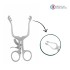 Weitlaner Retractor 14 cm / 5-1/2" Teeth 3:4 Blunt