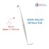 Senn-Miller Retractor 16 cm / 6-1/4", Blade 7x8.5 mm, Blunt