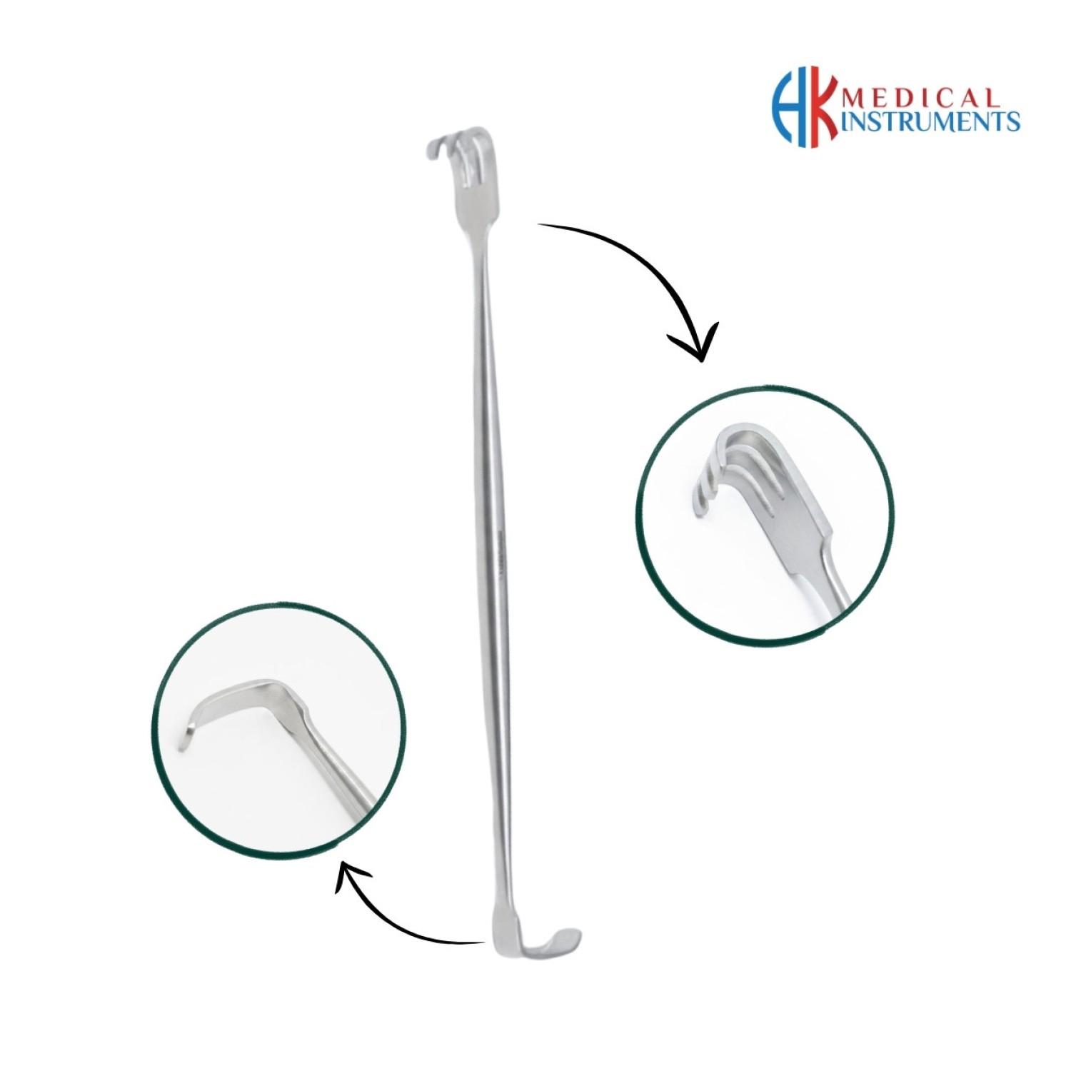 Senn-Miller Retractor 16 cm / 6-1/4", Blade 7x8.5 mm, Blunt Senn-Miller Retractor 16 cm / 6-1/4", Blade 7x8.5 mm, Blunt