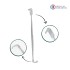 Senn-Miller Retractor 16 cm / 6-1/4", Blade 7x8.5 mm, Blunt