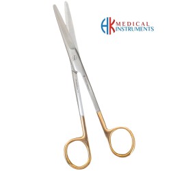 Mayo Scissor, 17 cm Straight, TC Gold