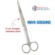 Mayo Scissor, 17 cm Straight, Stainless
