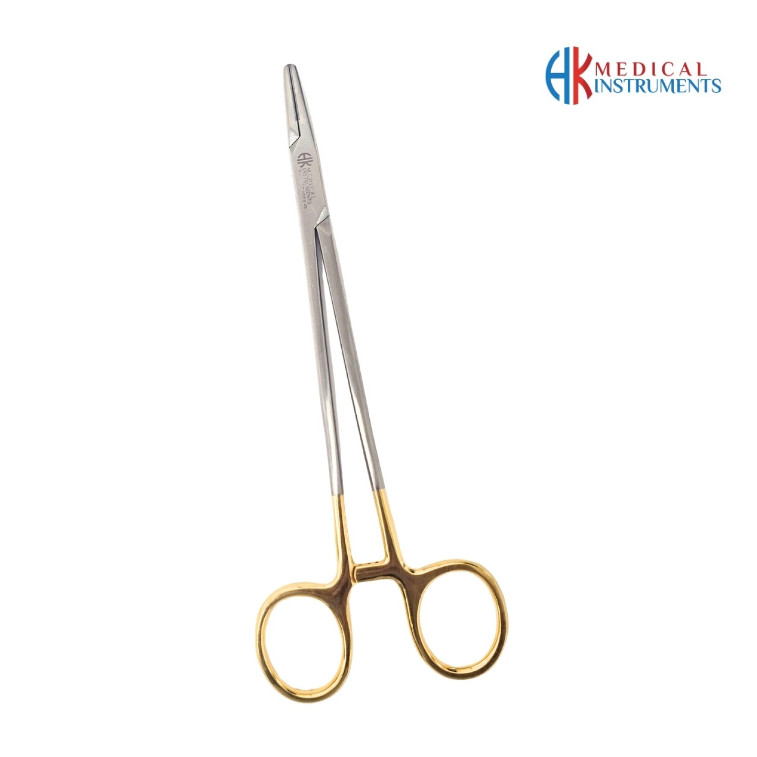 Mayo-Hegar Needle Holder 18 cm / 7", TC Gold