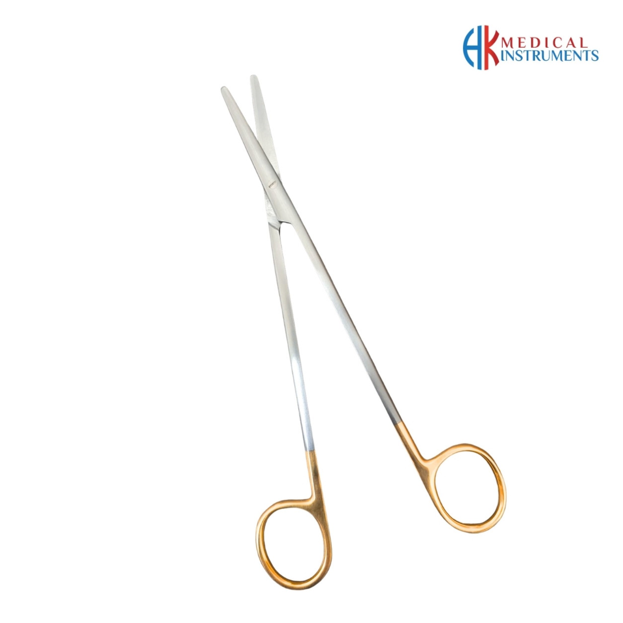 Metzenbaum Scissor, 18 cm Curved, TC Gold Metzenbaum Scissor, 18 cm Curved, TC Gold