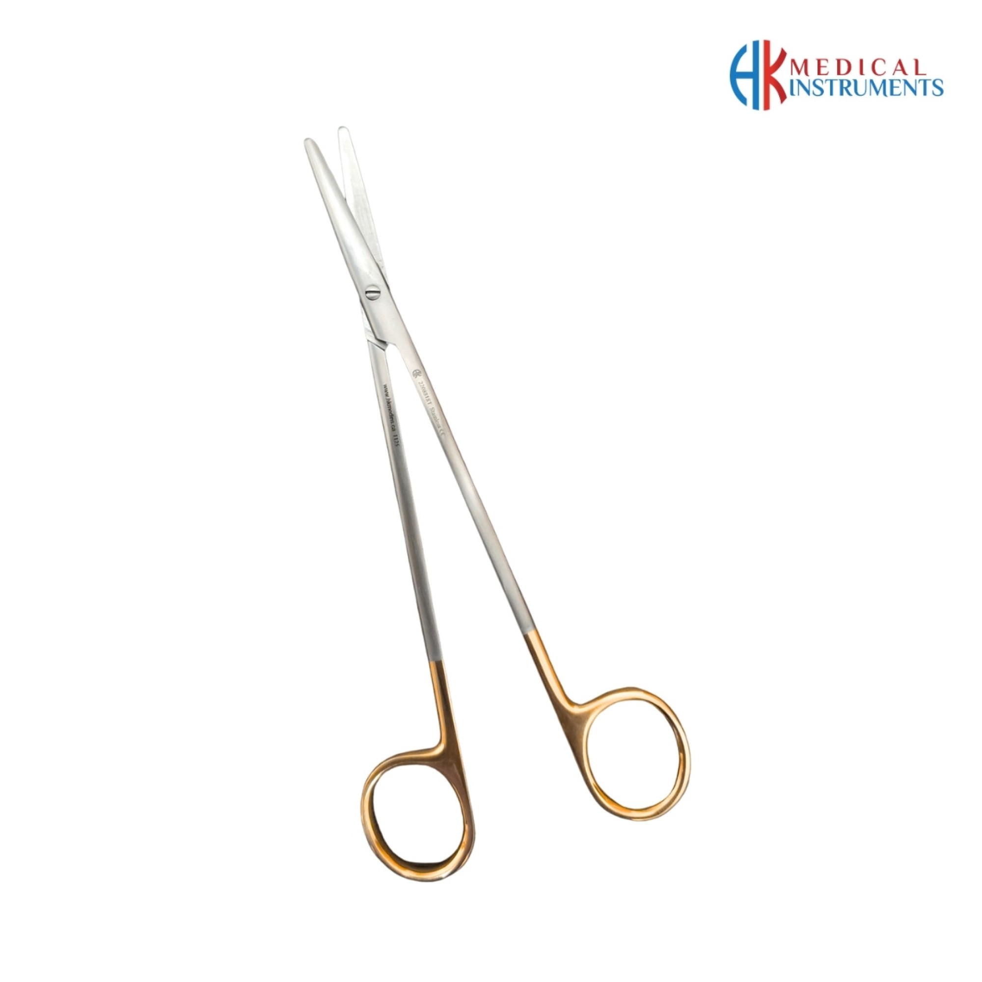 Metzenbaum Scissor, 18 cm Straight, TC Gold Metzenbaum Scissor, 18 cm Straight, TC Gold