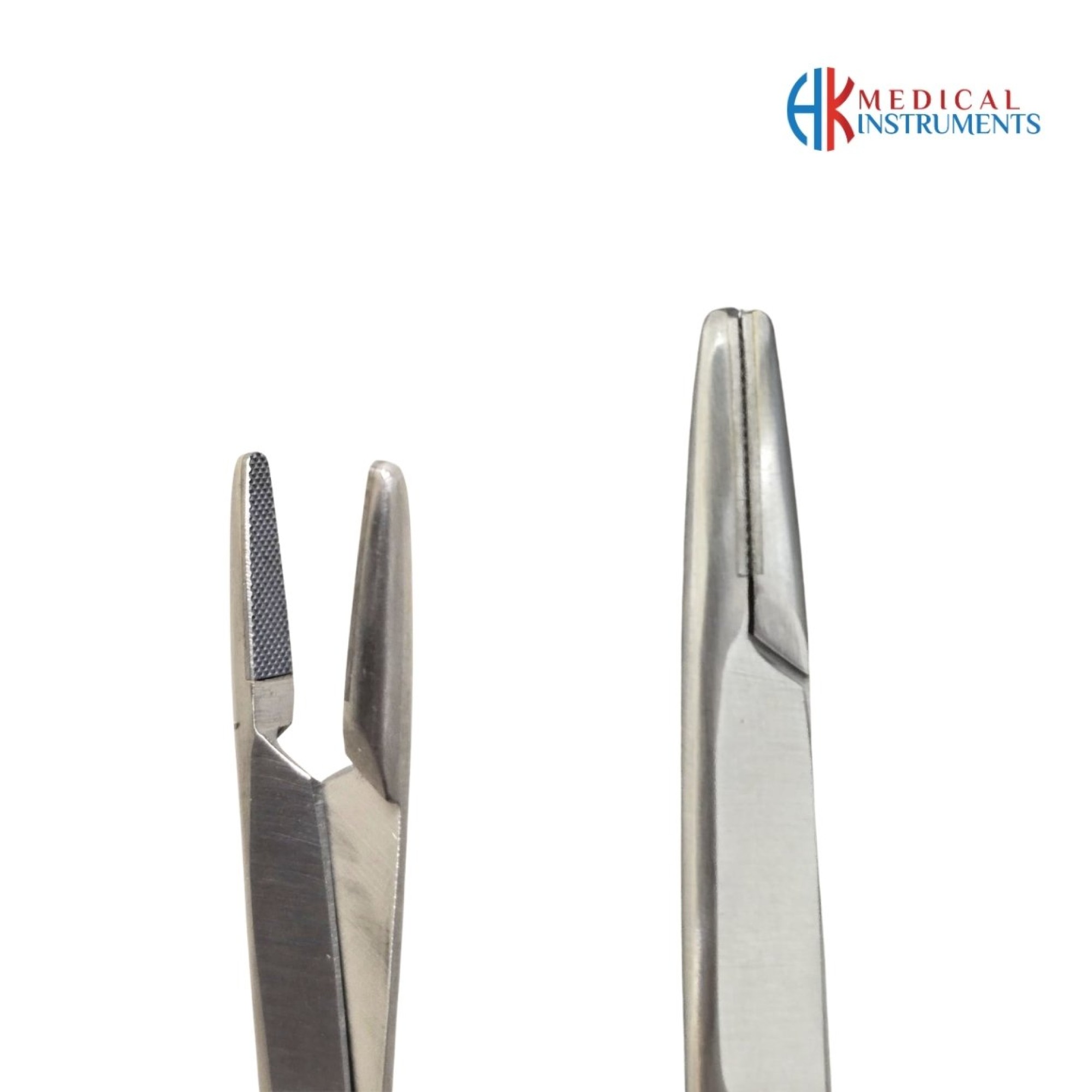 Olsen-Hegar Needle Holder 19 cm / 7-1/2", TC Gold 