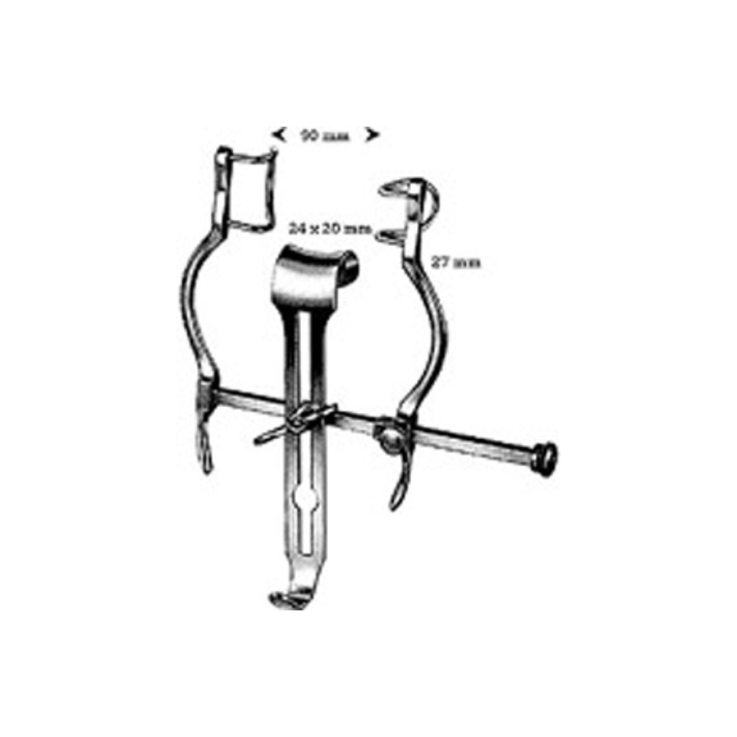 Balfour-Baby Abdominal Retractor Balfour-Baby Abdominal Retractor
