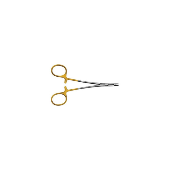 Olsen-Hegar Needle Holder-12 cm-TC Gold