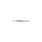 Debackey Tissue Forcep, Length 16 cm, 6-1/4, 3 mm