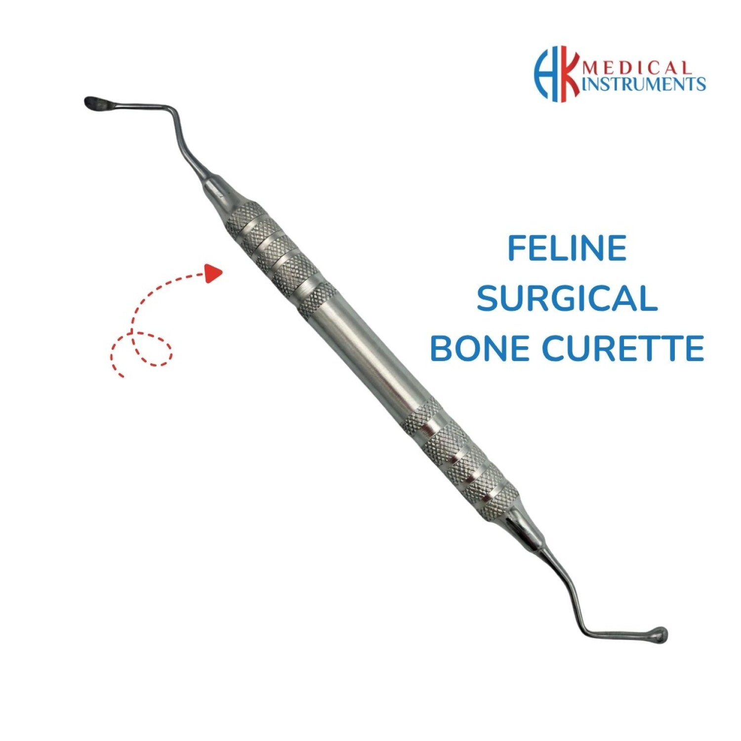 Feline Surgical Bone Curette