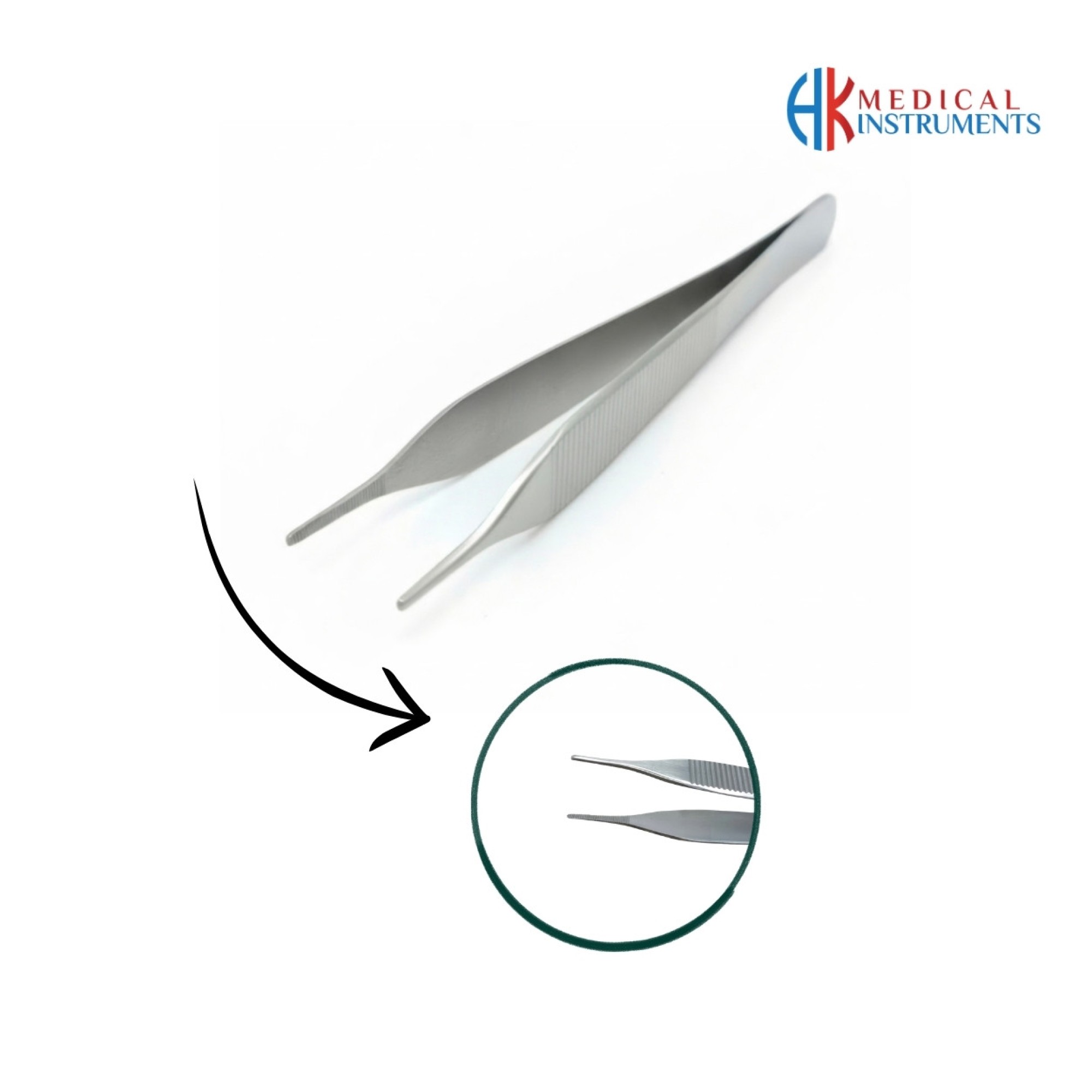 Adson Dressing Forcep 12 cm / 4-3/4"