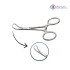 Backhaus Towel Forcep 11 cm / 3-1/2"