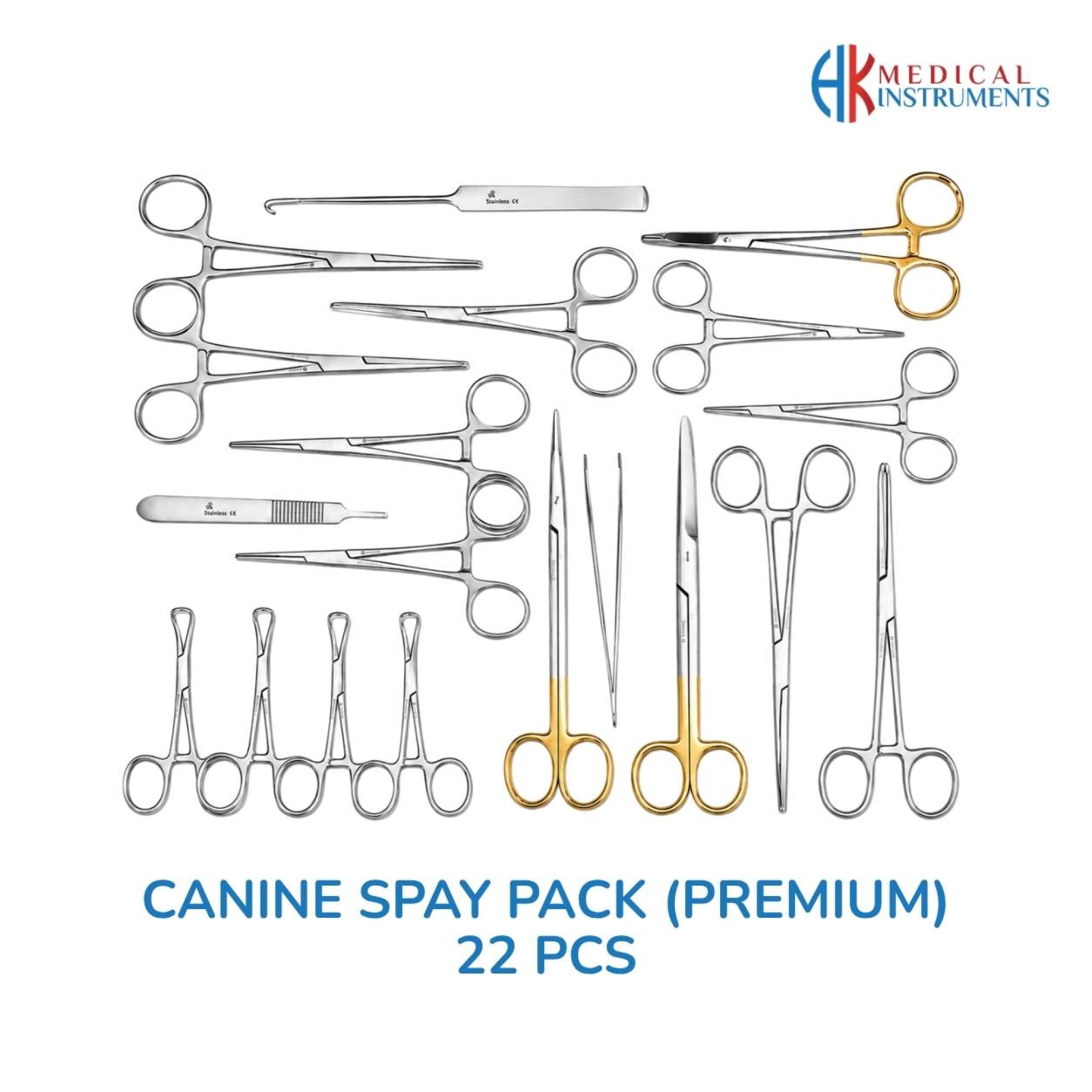 Canine Spay Pack, Premium (22 Pcs) Canine Spay Pack, Premium (22 Pcs)