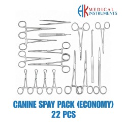Canine Spay Pack,  Economy (22 Pcs)