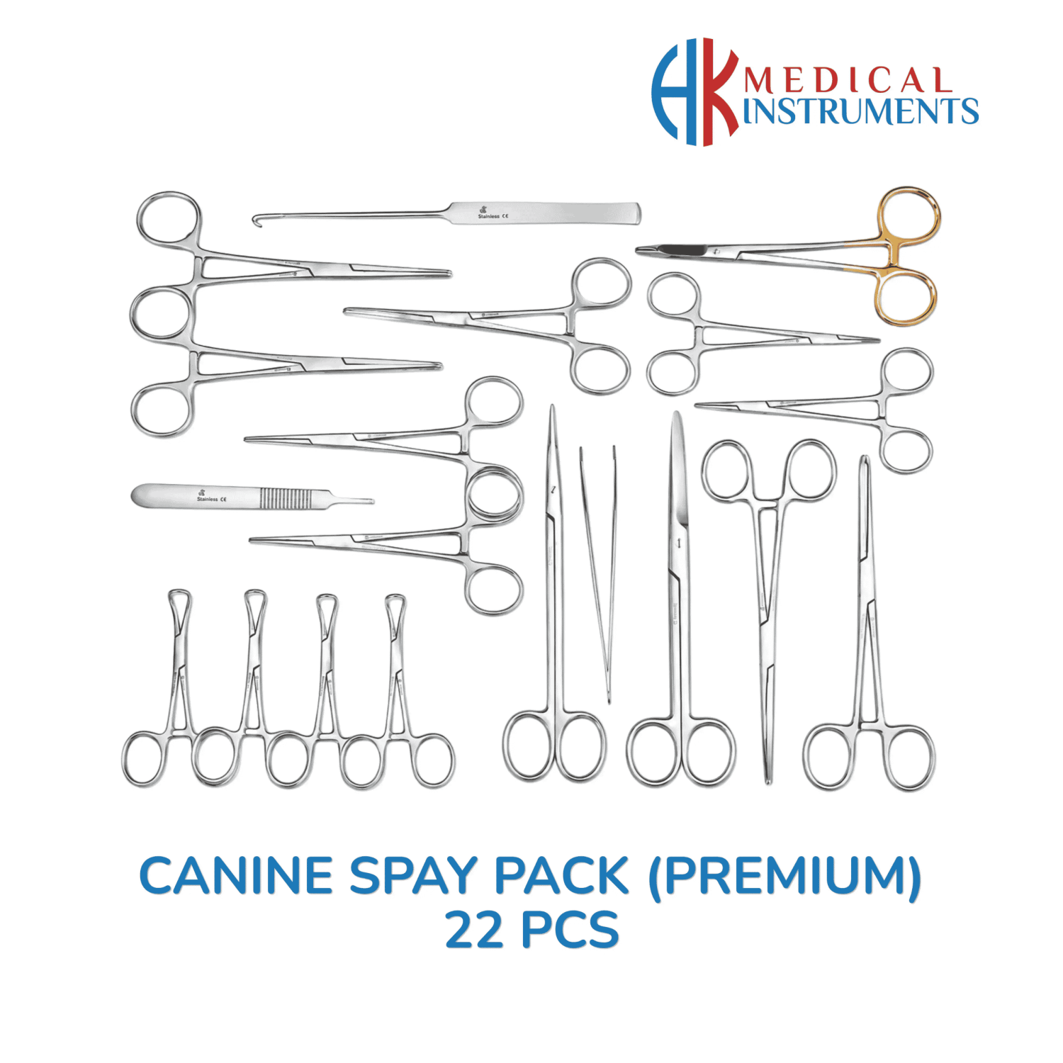 Canine Spay Pack, Premium (22 Pcs) Canine Spay Pack, Premium (22 Pcs)
