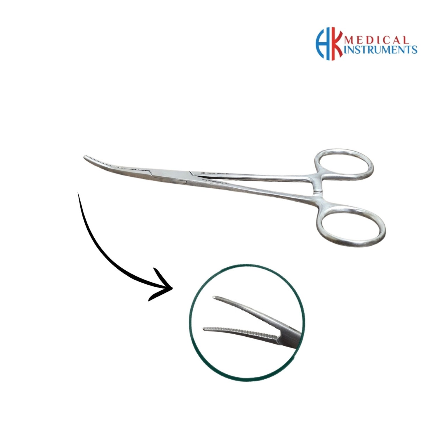 Crile Artery Forcep 14 cm / 5-12" Curved