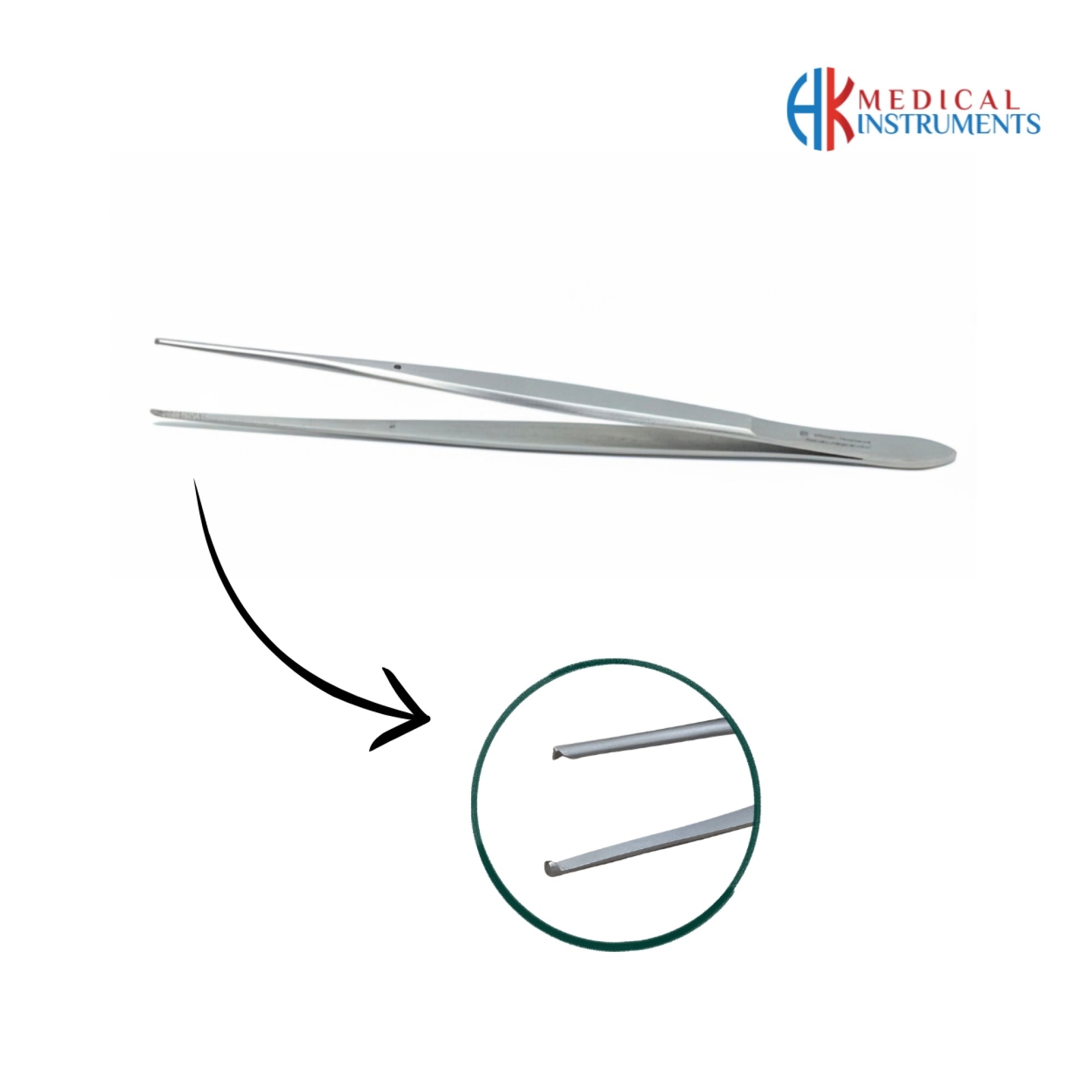 Cushing Tissue Forceps 17 cm / 6-3/4" Teeth 1:2