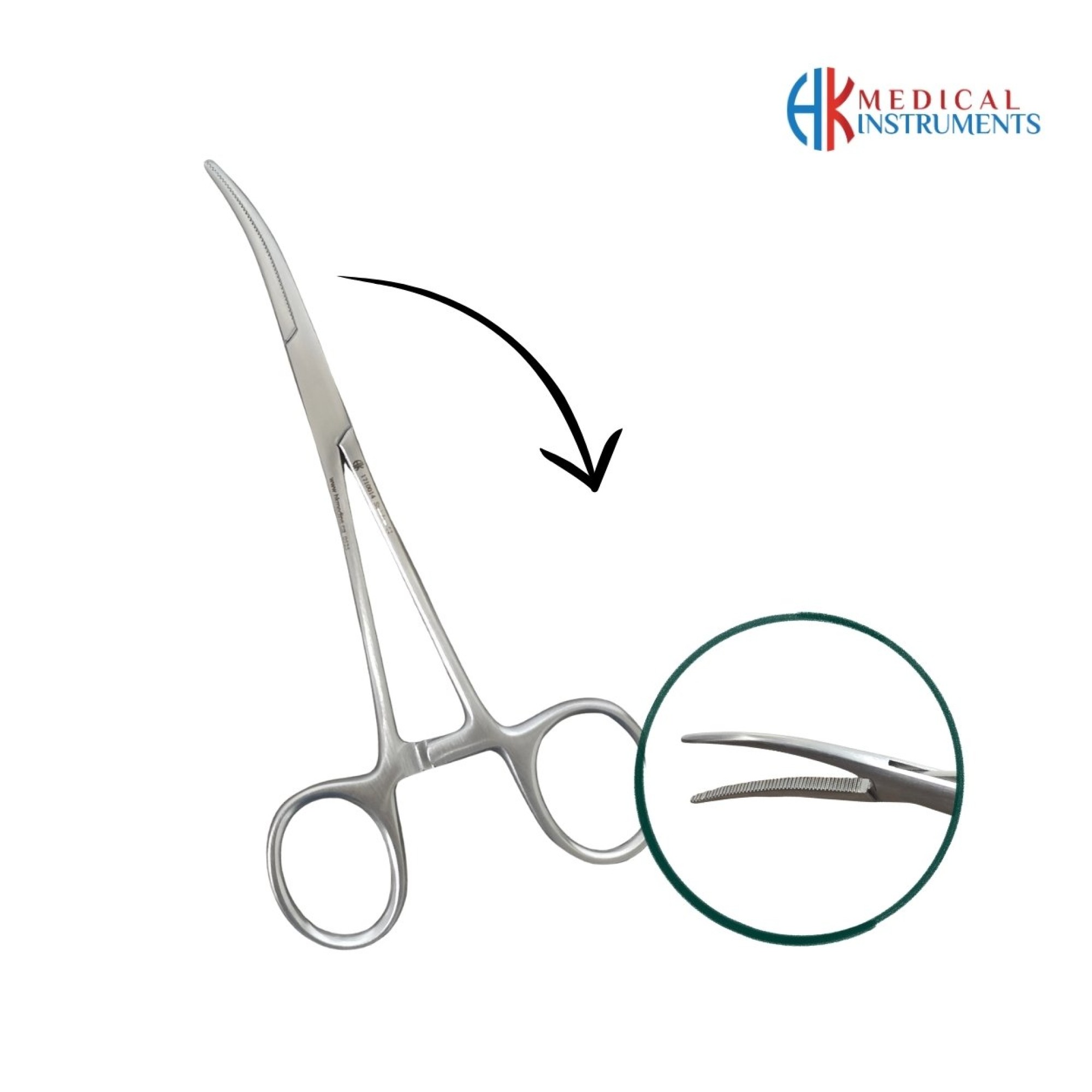 Dandy Artery Forcep 14 cm Curved