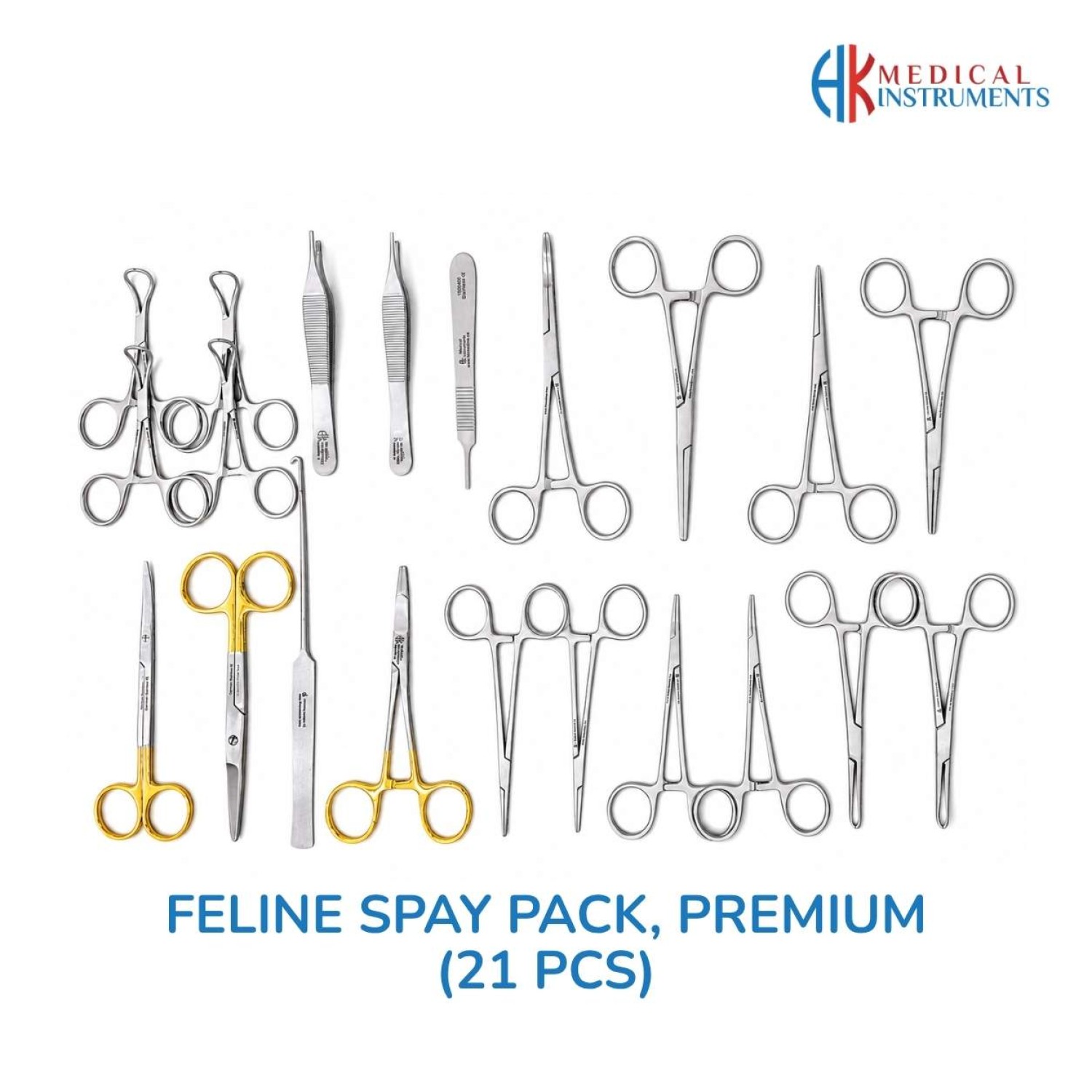 Feline Spay Pack, Premium (21 Pcs) 