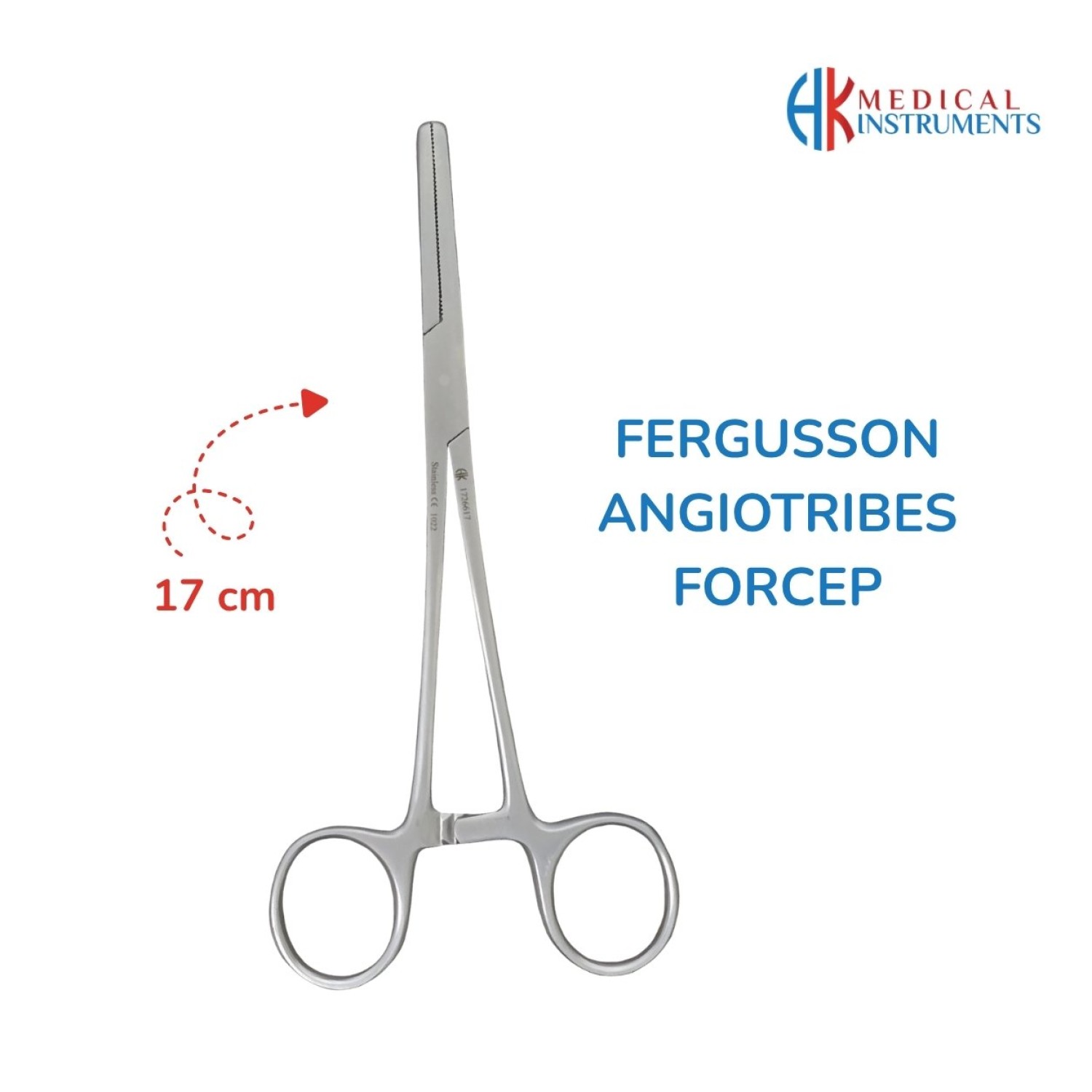 Ferguson Angiotribe Forcep 17 cm / 6-3/4"