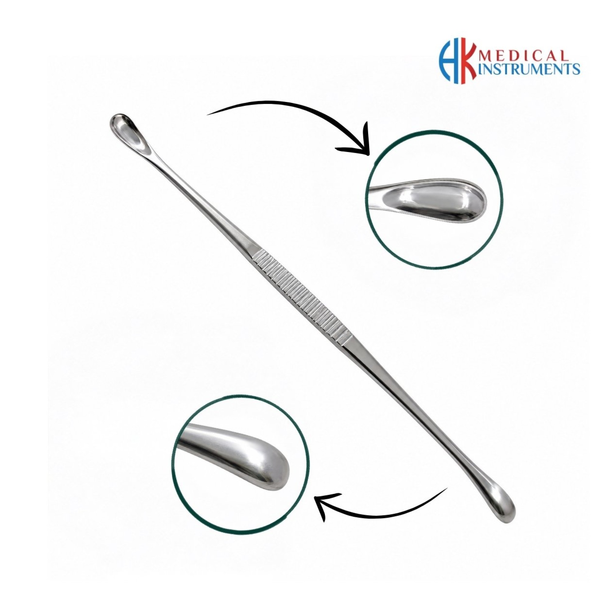 Gall Bladder Cystotomy Spoon 9-1/2" with 10/11 mm Gall Bladder Cystotomy Spoon 9-1/2" with 10/11 mm