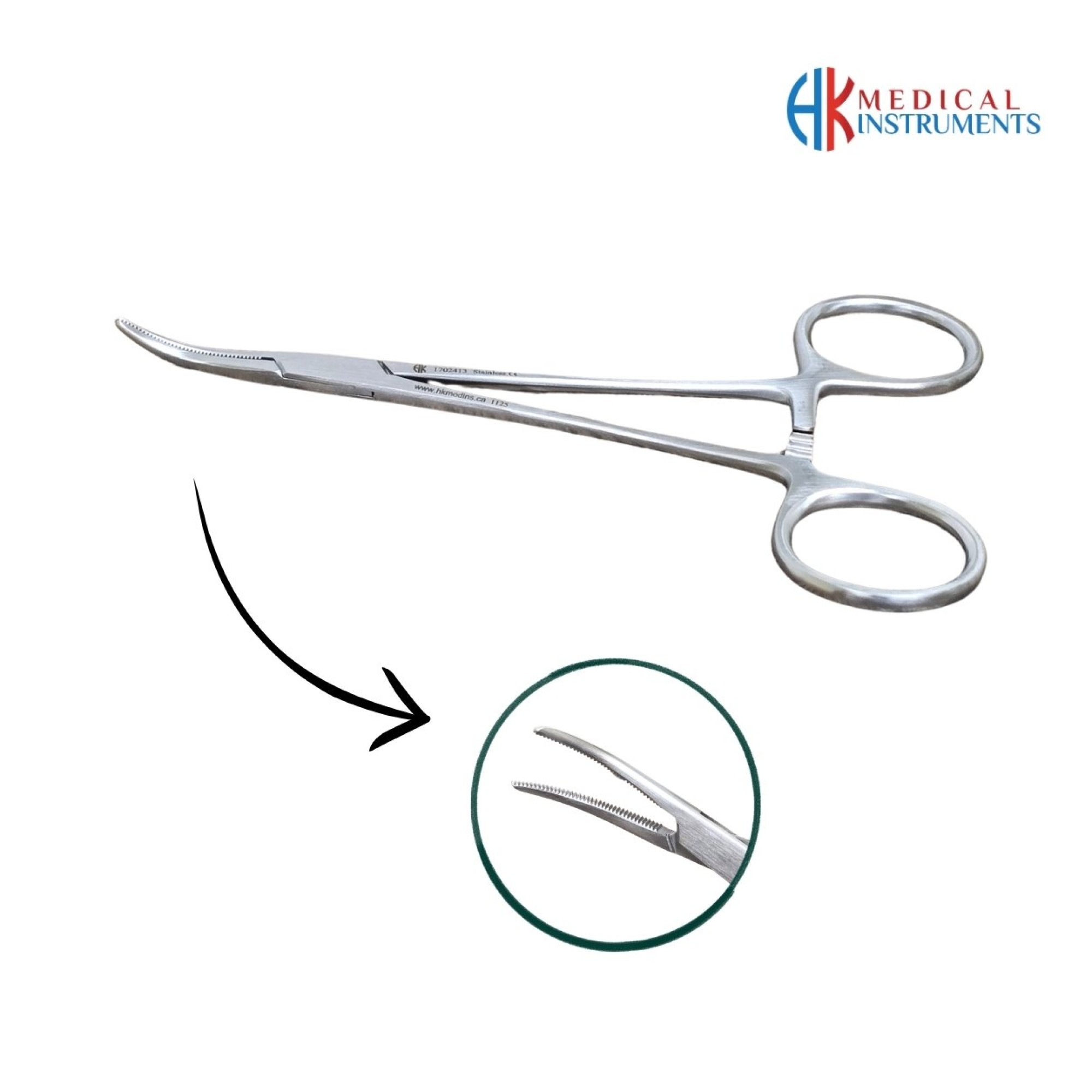 Halsted-Mosquito Artery Forcep 12.5 cm / 5" Curved