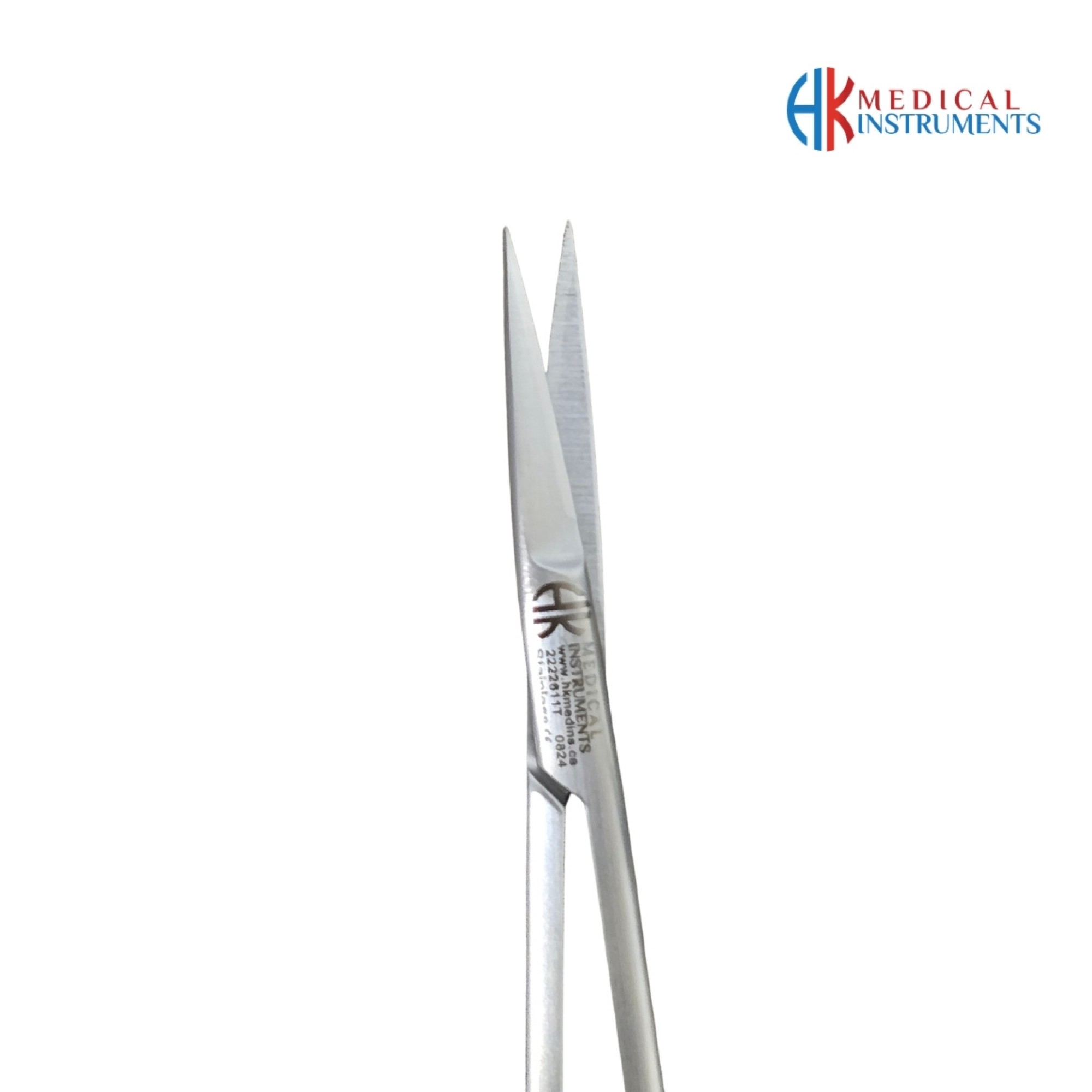 Iris Gum Scissor 11.5 cm / 4-1/2" Straight TC Gold Iris Gum Scissor 11.5 cm / 4-1/2" Straight TC Gold