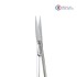 Iris Gum Scissor 11.5 cm / 4-1/2" Straight TC Gold Iris Gum Scissor 11.5 cm / 4-1/2" Straight TC Gold