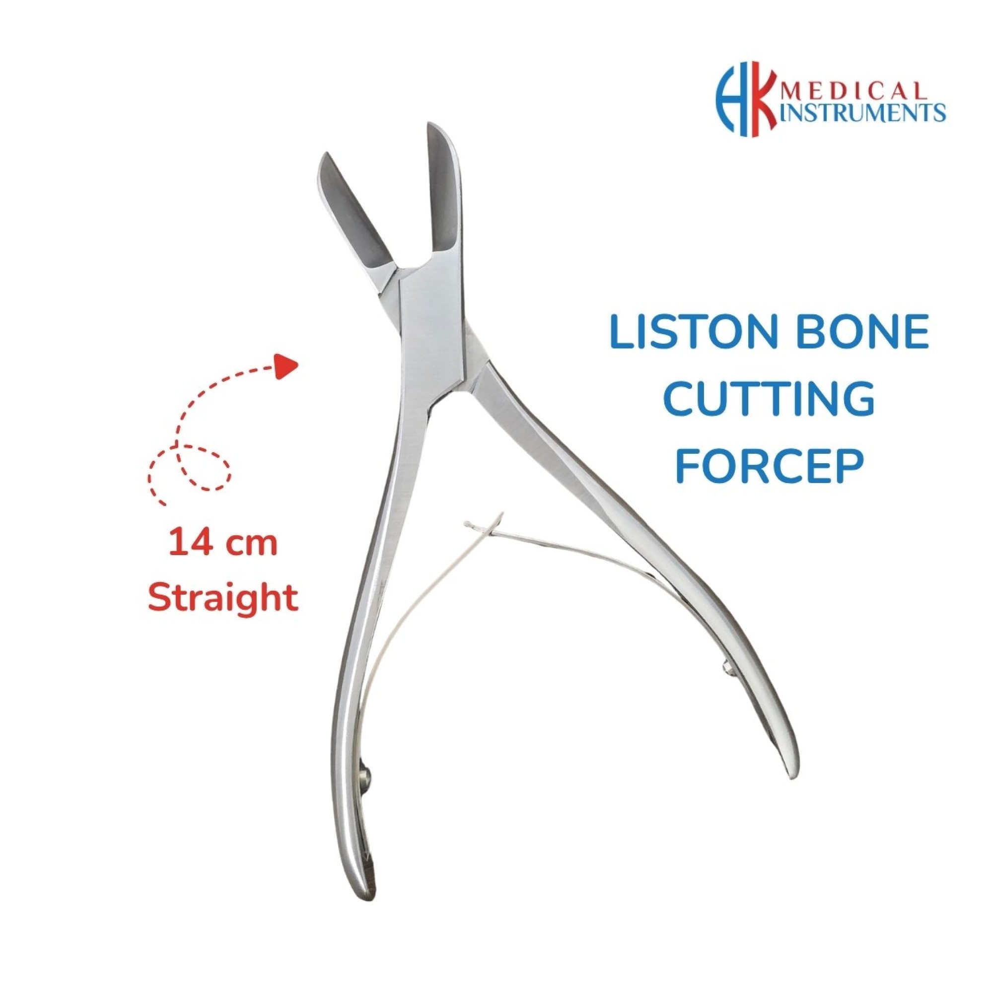Liston Bone Cutting Forcep 14 cm / 5-1/2" Straight