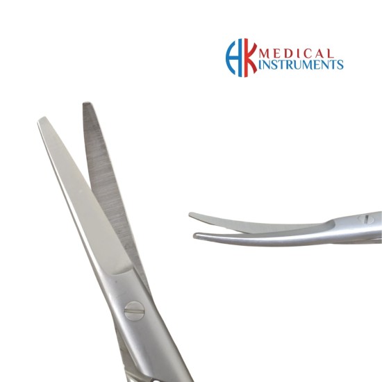 Mayo Scissor, 14.5 cm Curved, TC Gold