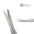 Mayo Scissor, 14.5 cm Curved, TC Gold