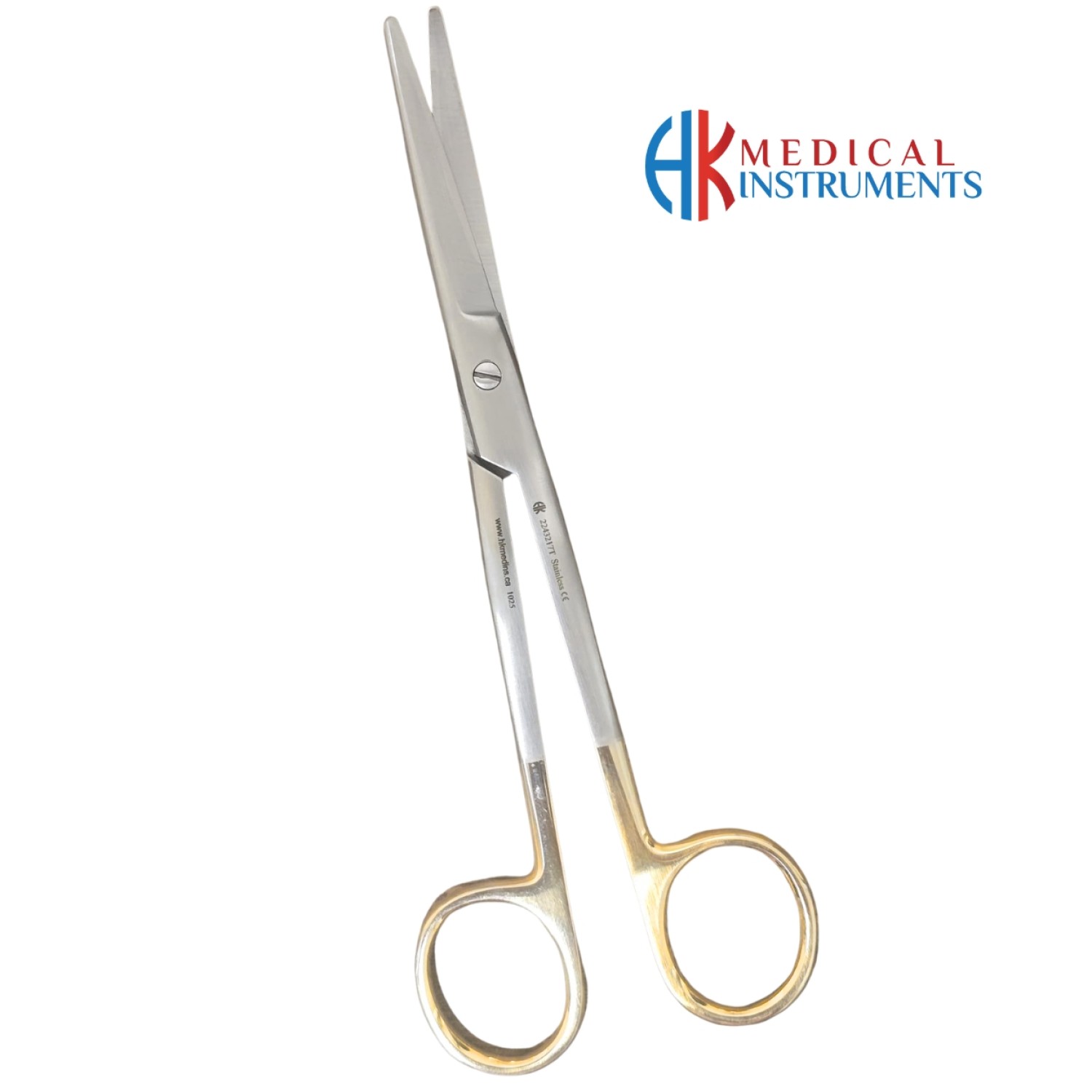 Mayo Scissor, 17 cm Curved, TC Gold Mayo Scissor, 17 cm Curved, TC Gold