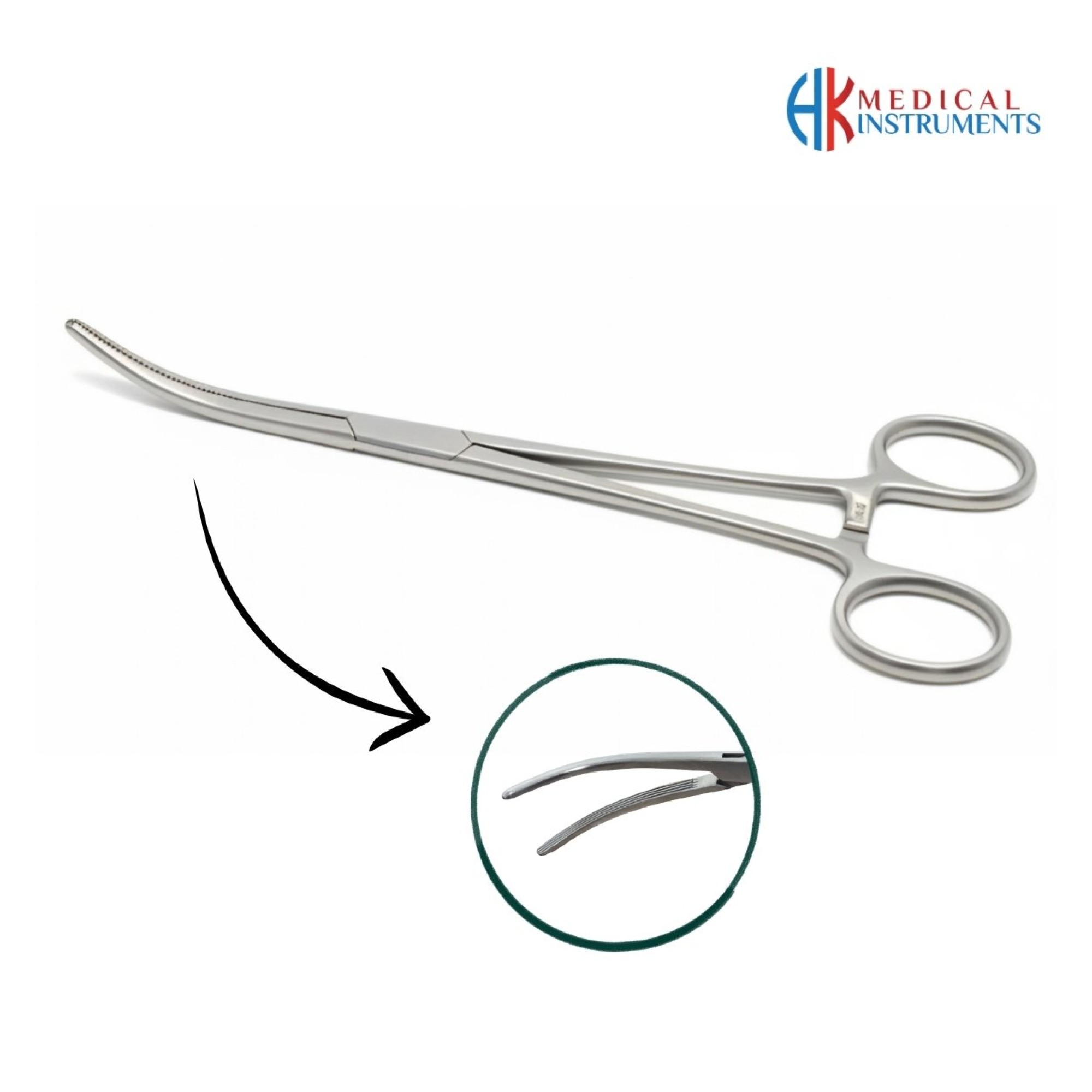 Rochester-Carmalt Artery Forcep 20 cm Curved Rochester-Carmalt Artery Forcep 20 cm Curved