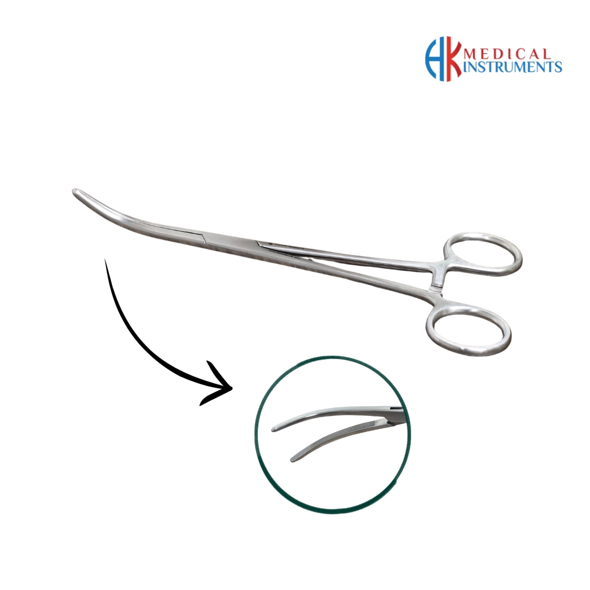 Rochester-Carmalt Artery Forcep 20 cm Curved Rochester-Carmalt Artery Forcep 20 cm Curved