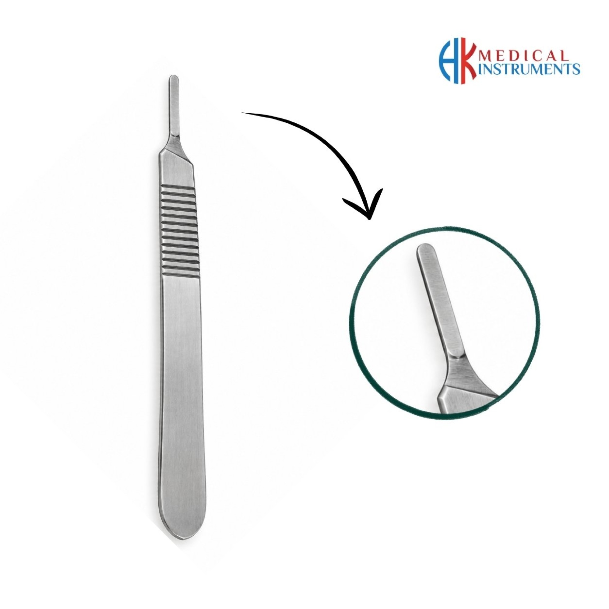 Scalpel Handle No. 3 Solid with Scale Scalpel Handle No. 3 Solid with Scale