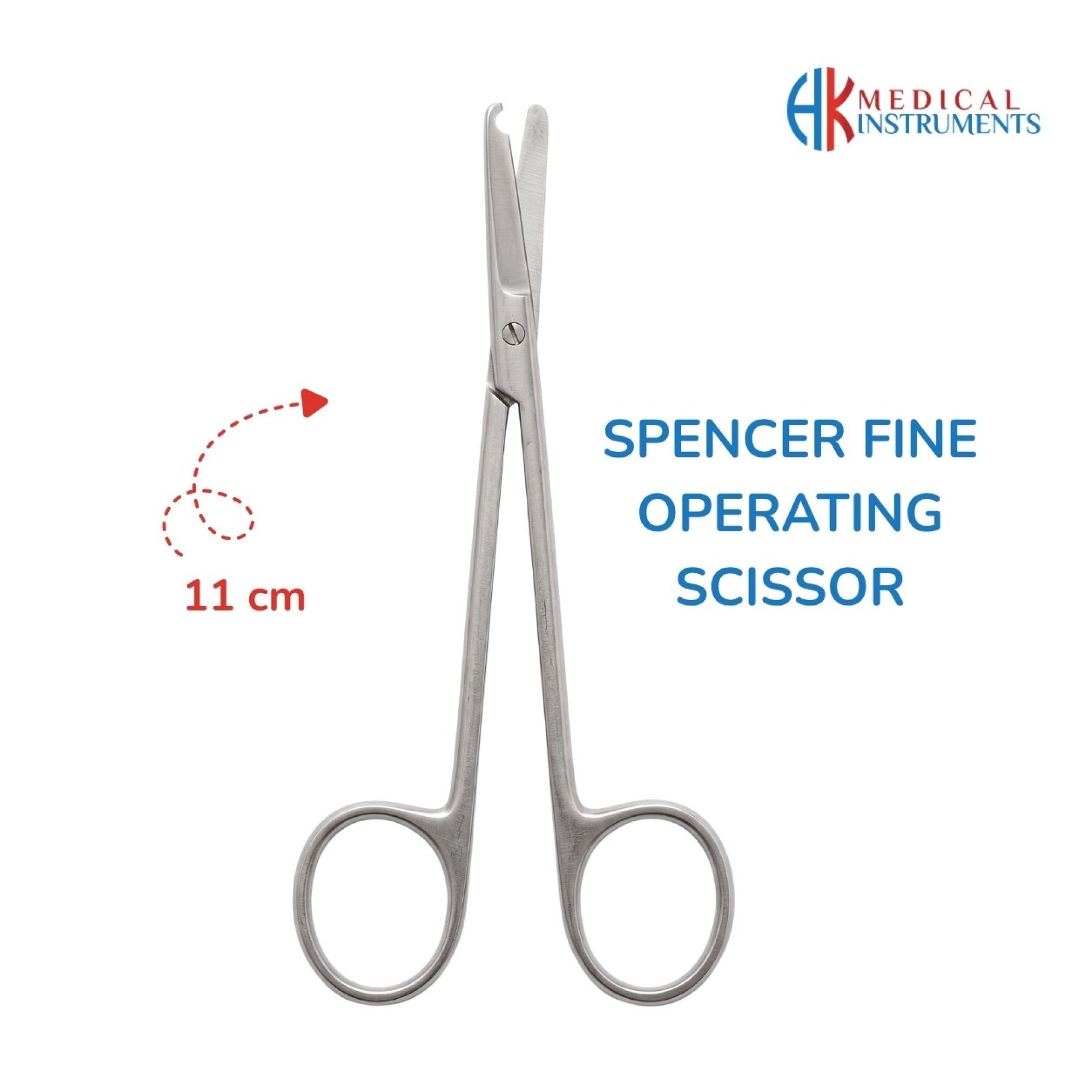 Spencer Fine Operating Scissor 11 cm / 4-1/4"
