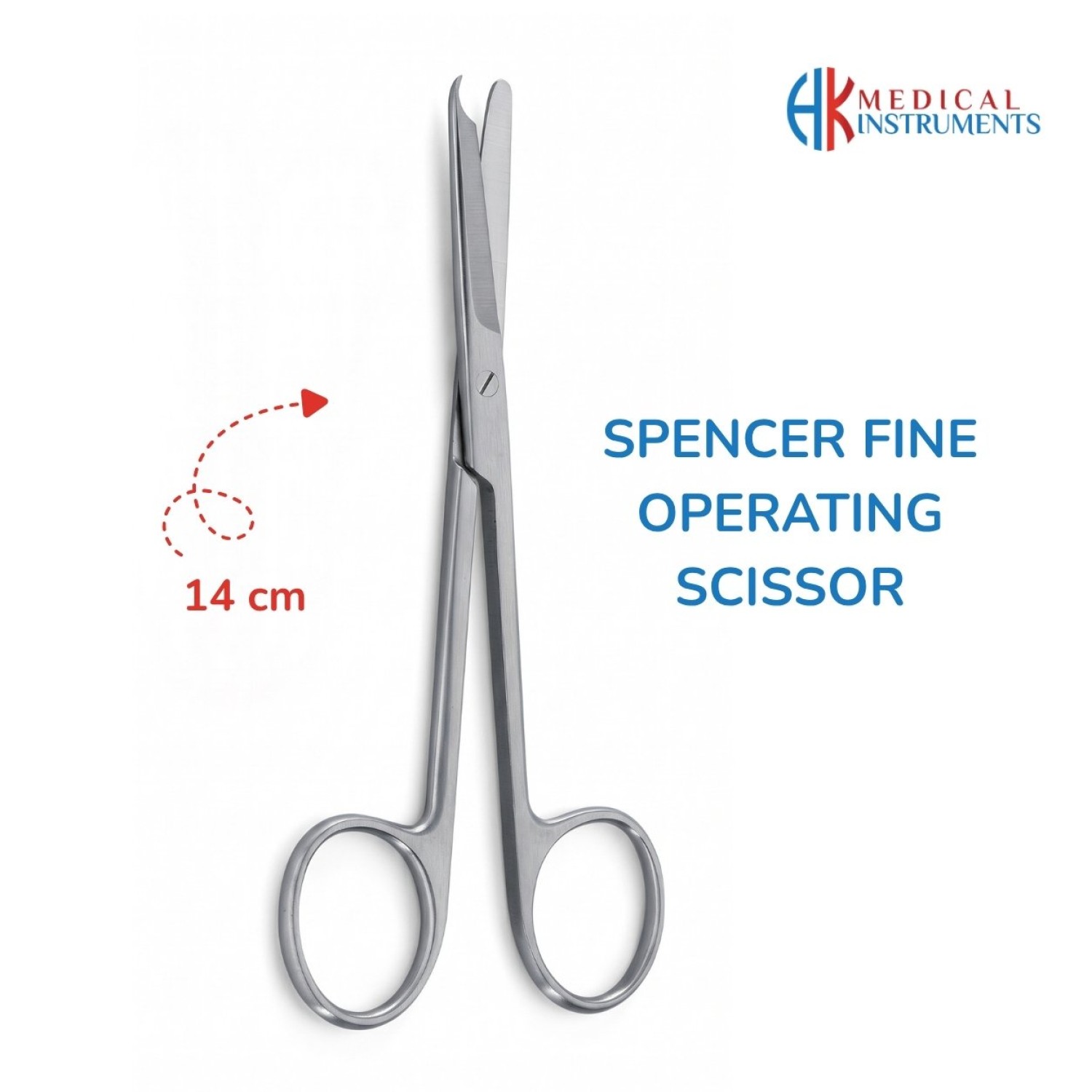 Spencer Fine Operating Scissor 14 cm / 5-1/2"