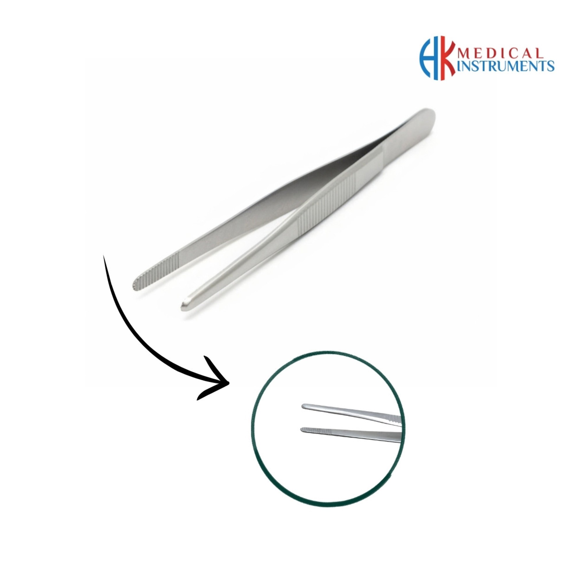 Standard Dressing Forcep 10 cm / 4"