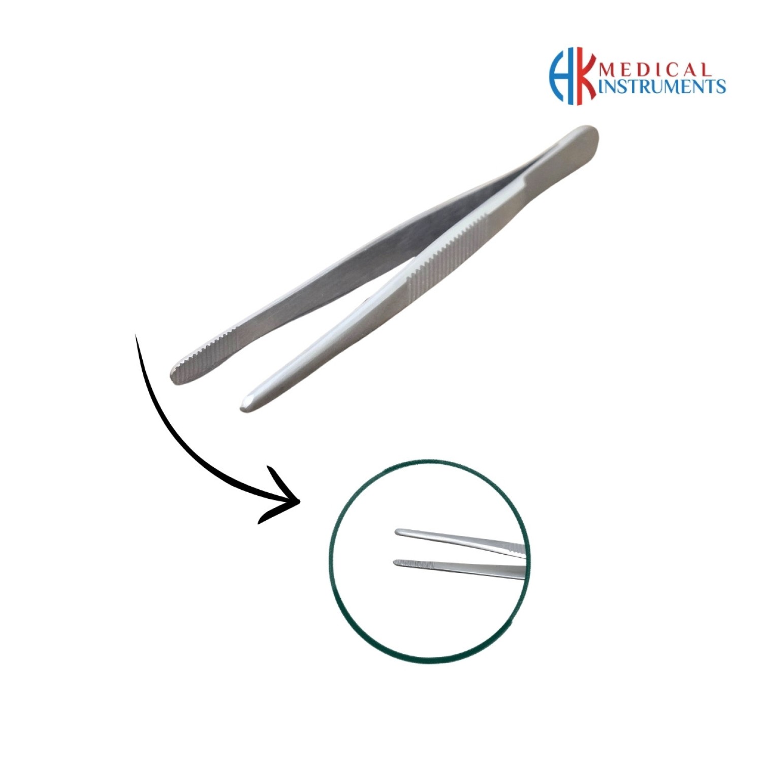 Standard Dressing Forcep 10 cm / 4"