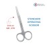 Standard Operating Scissor 14.5 cm Sharp/Blunt Straight