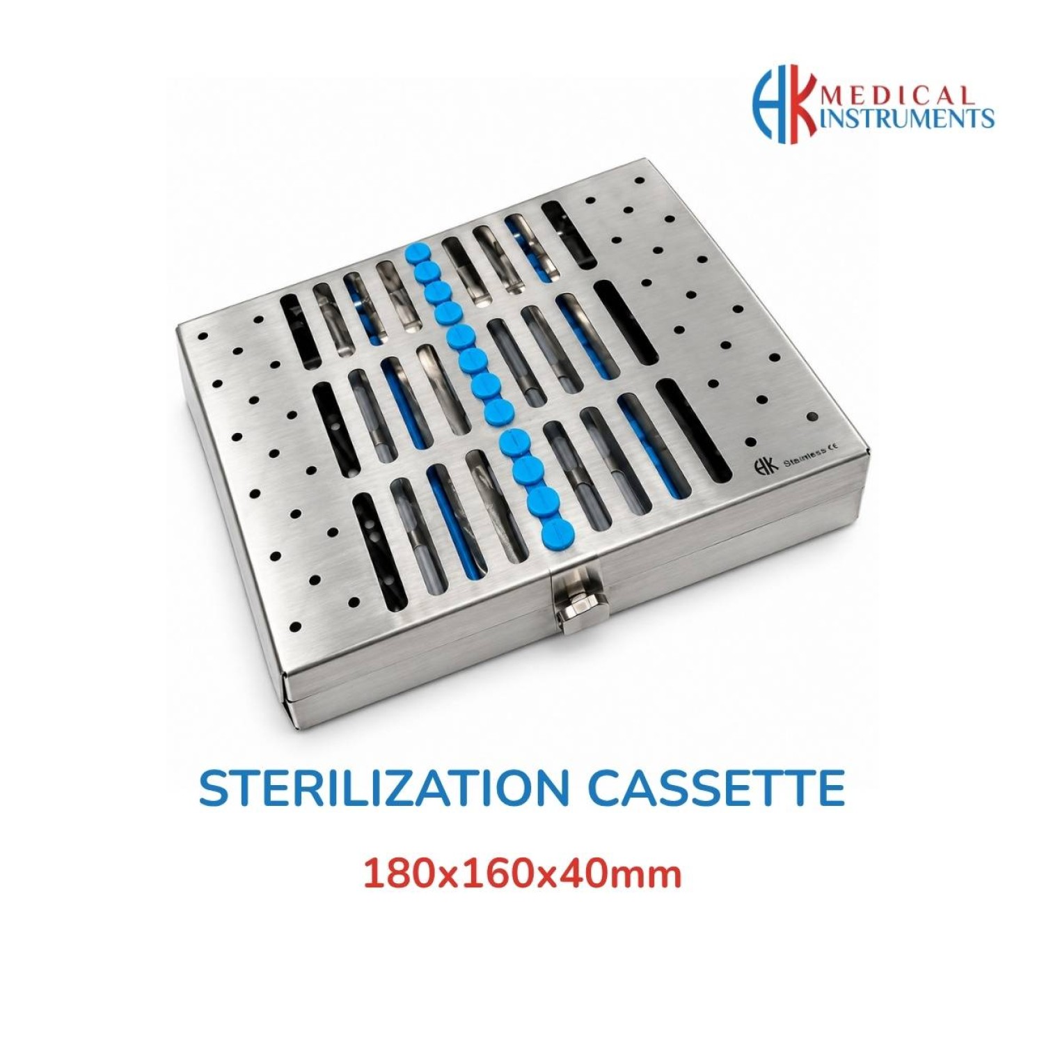 Sterilization Cassette 180x160x40 mm